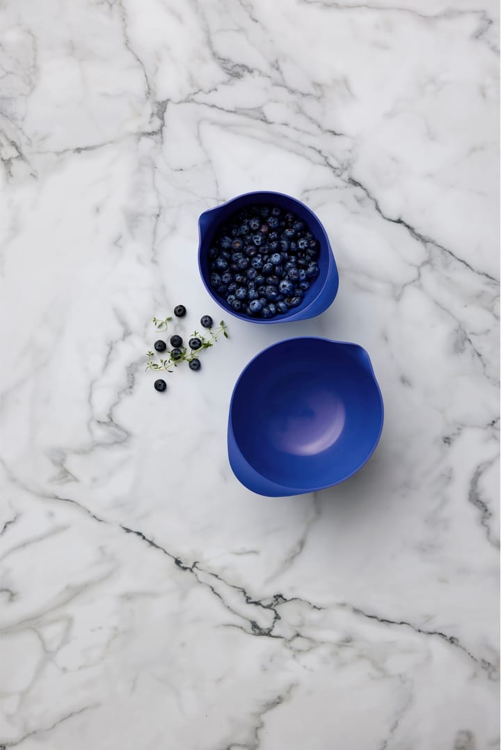 Set de 2 cuencos Margrethe, Electric blue Rosti