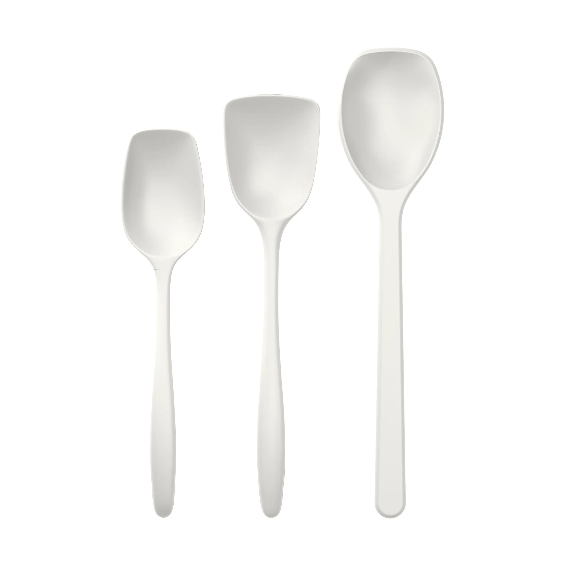 Set de 3 cucharas Classic, Blanco Rosti