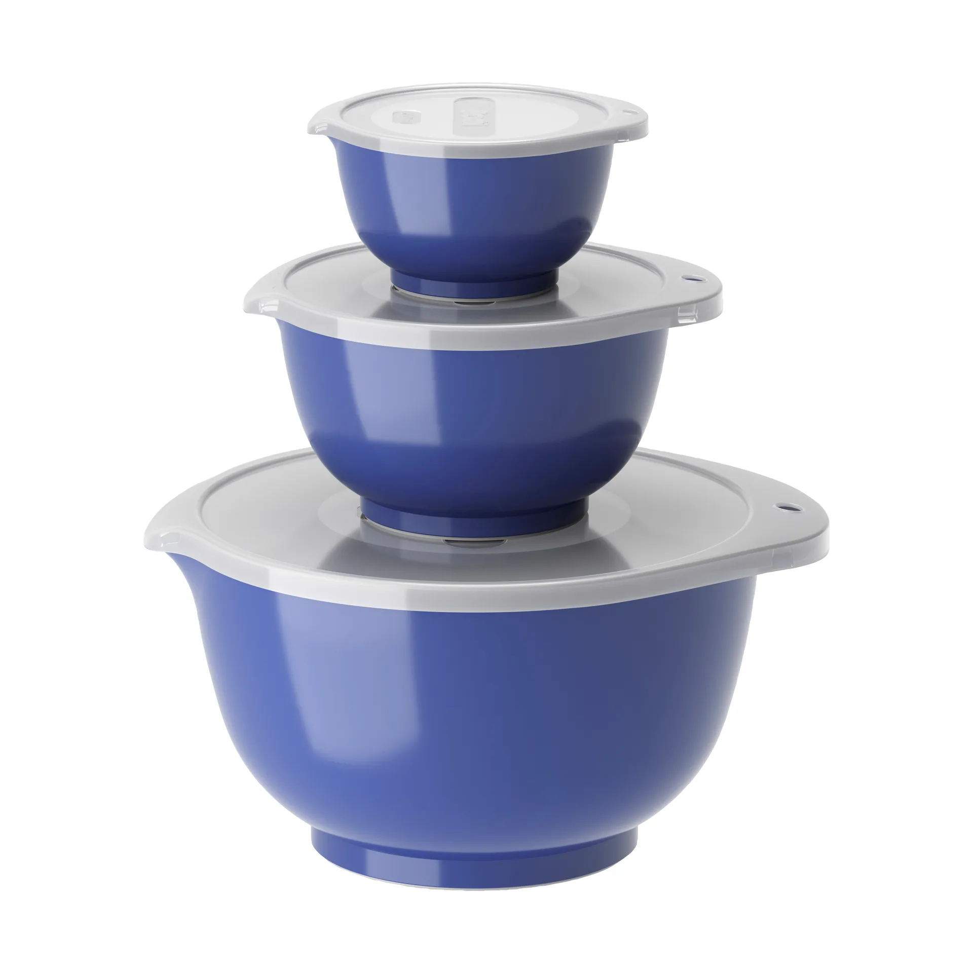 Set de 3 cuencos Margrethe, Electric blue Rosti