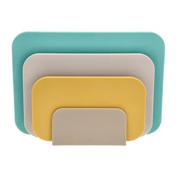 Set de 3 tablas de cortar y soporte Choptima - Ocean - Rosti