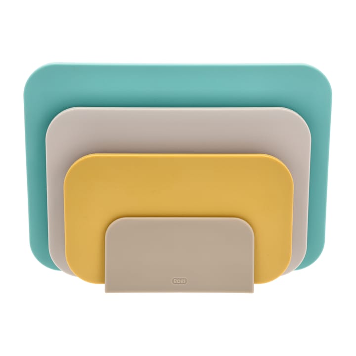 Set de 3 tablas de cortar y soporte Choptima - Ocean - Rosti