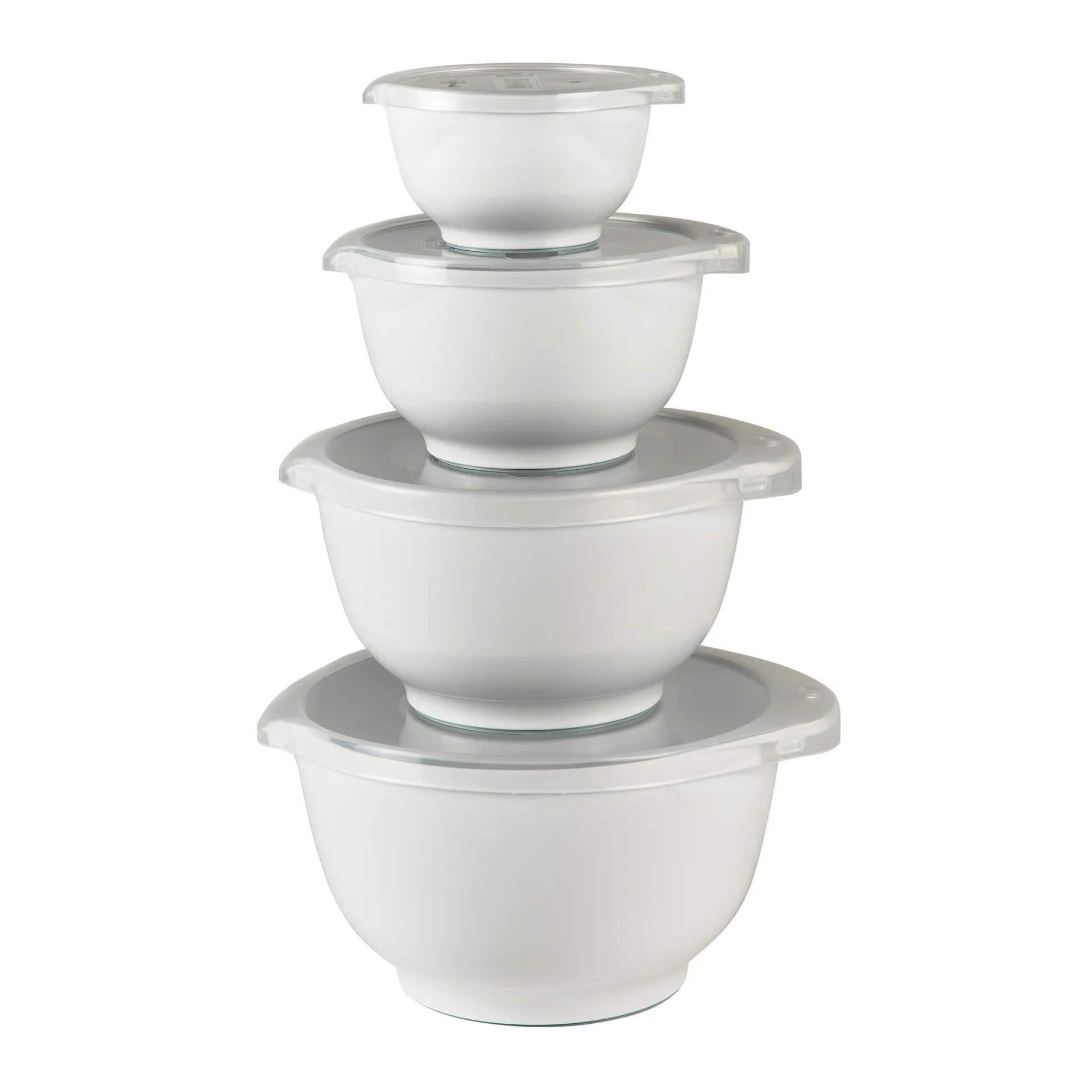 Set de 4 Boles mini Margrethe, blanco Rosti