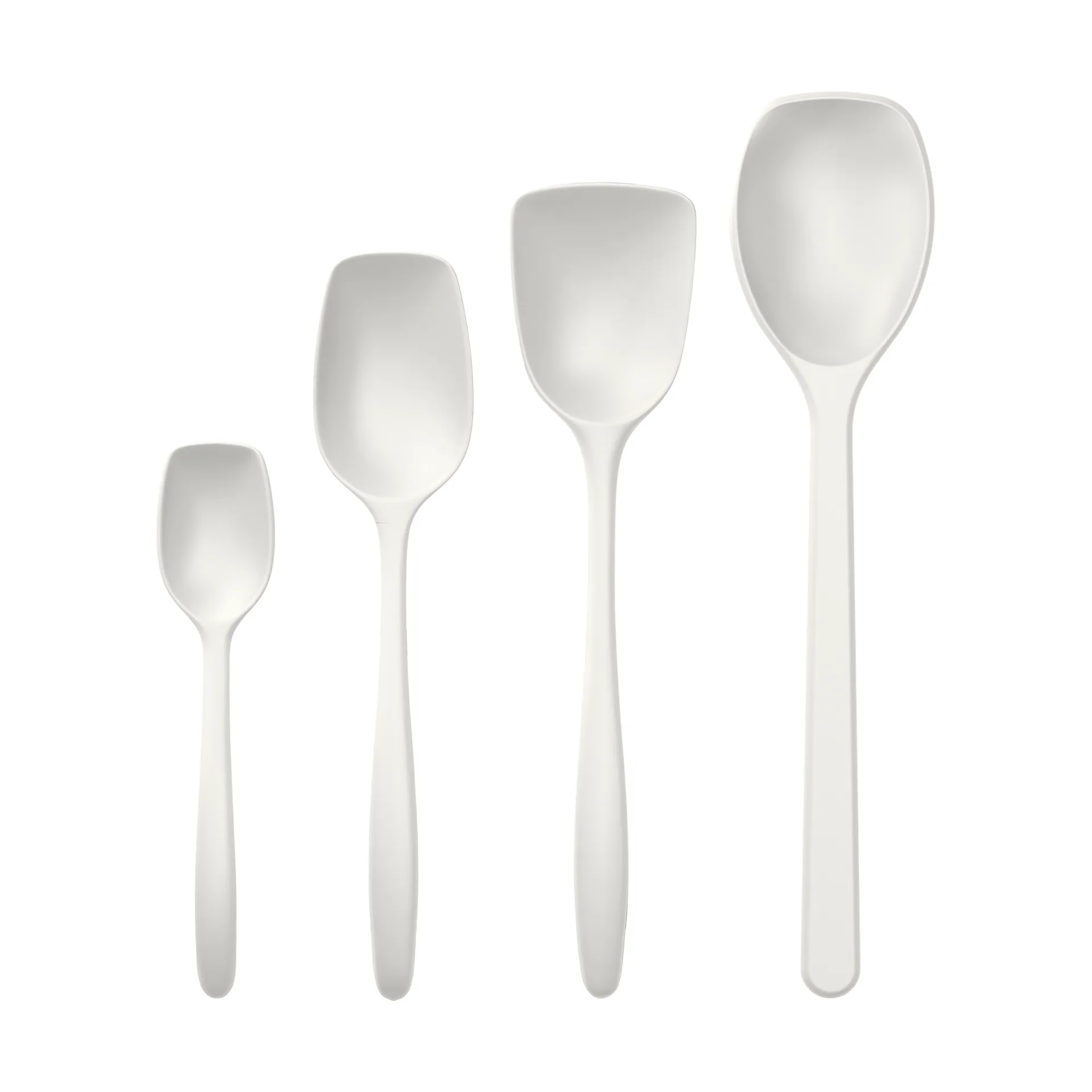 Set de 4 cucharas Classic, Blanco Rosti