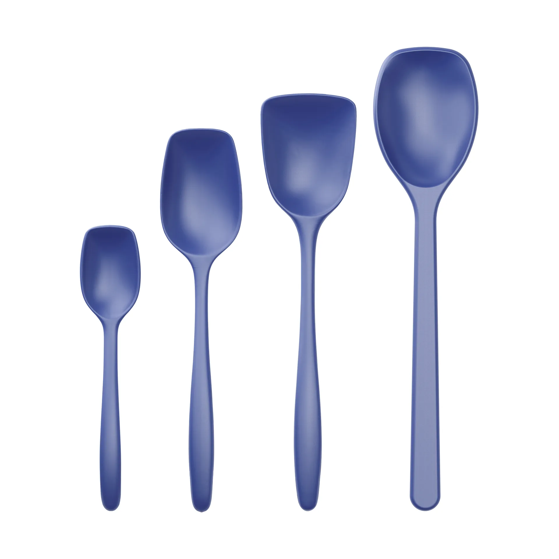 Set de 4 cucharas Classic, Electric blue Rosti