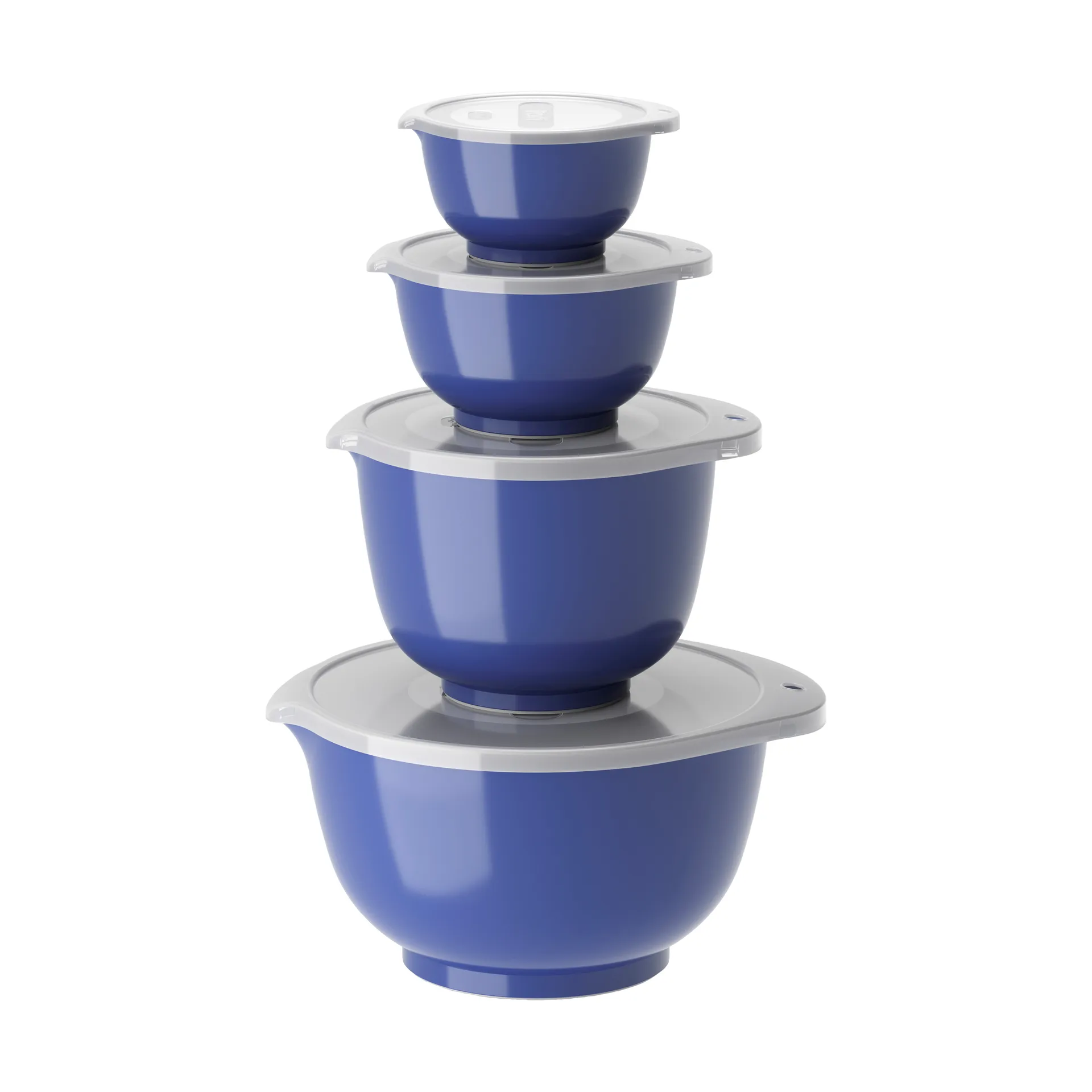 Set de 4 cuencos Margrethe, Electric blue Rosti