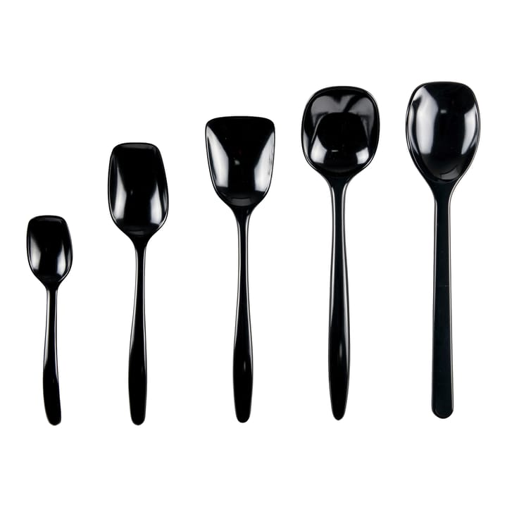 Set de 5 cucharas de cocina Rosti, negro Rosti