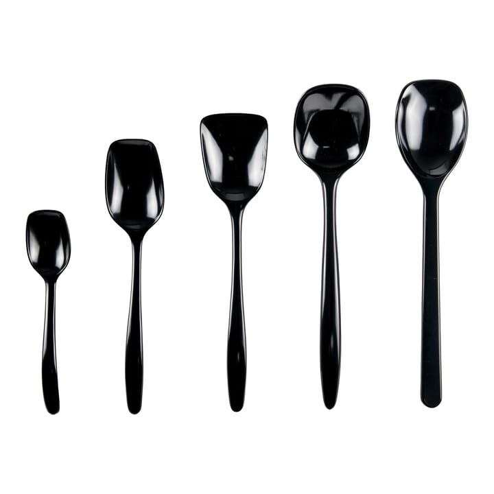 Set de 5 cucharas de cocina Rosti - negro - Rosti
