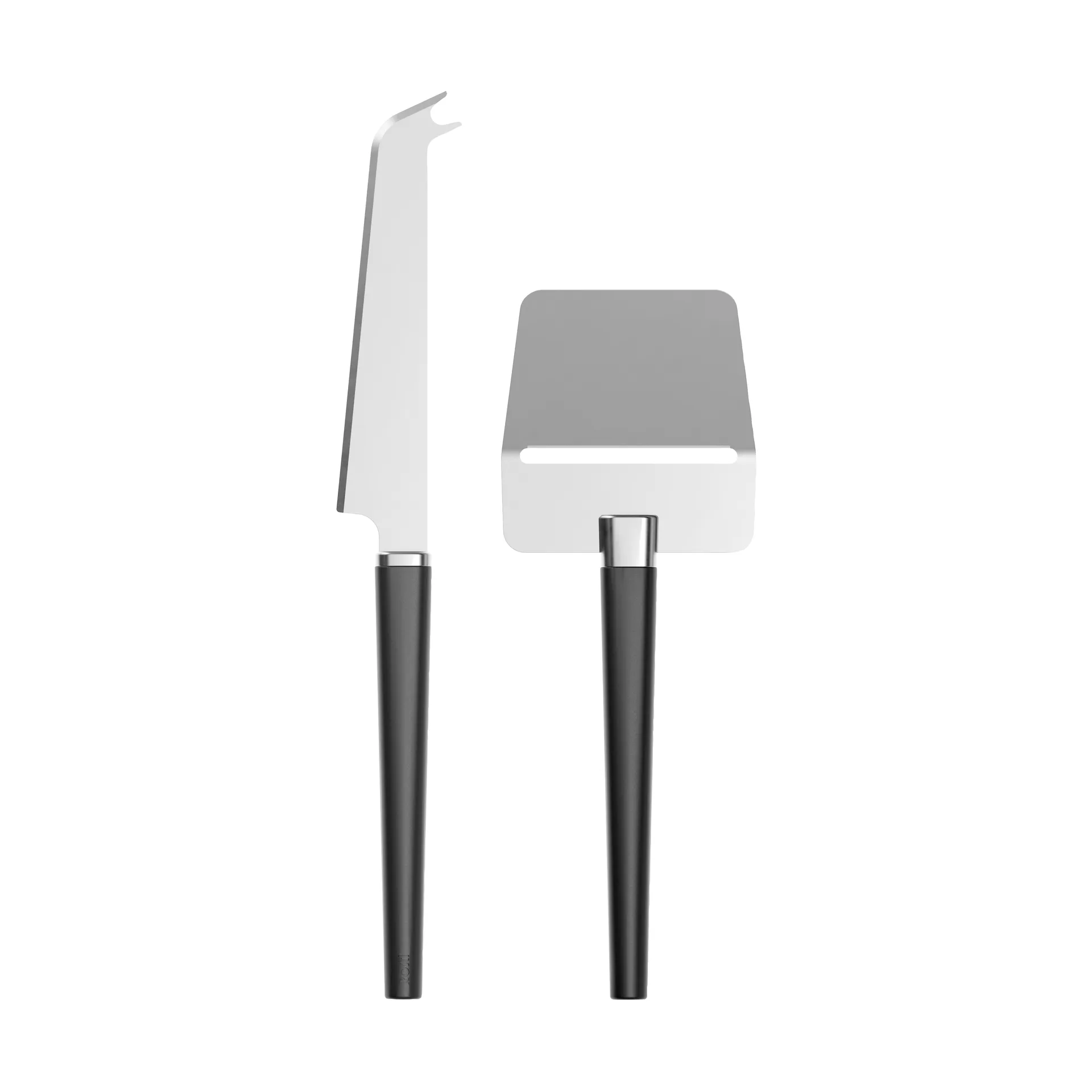 Set para queso Emma 2 piezas, Negro Rosti