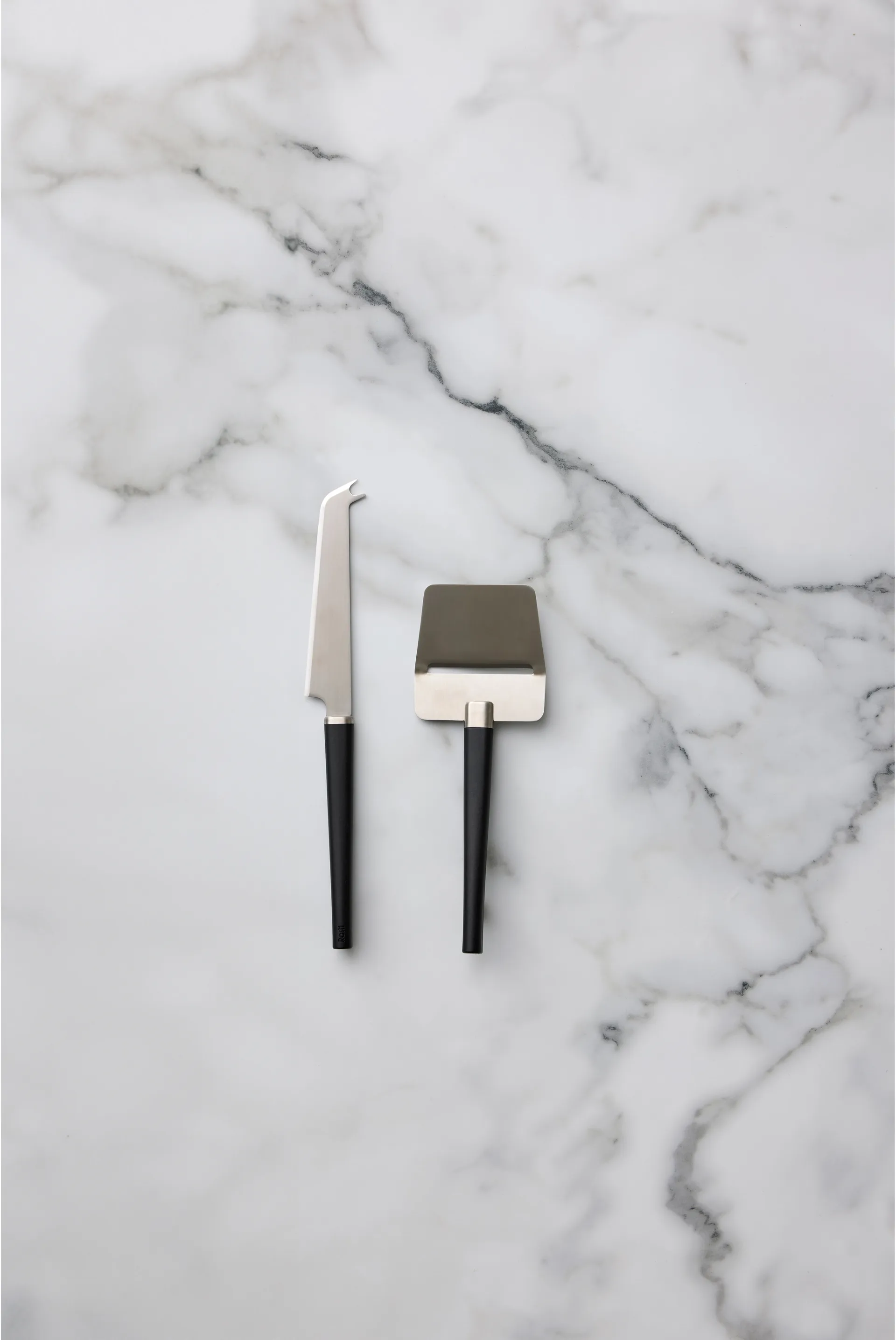 Set para queso Emma 2 piezas, Negro Rosti