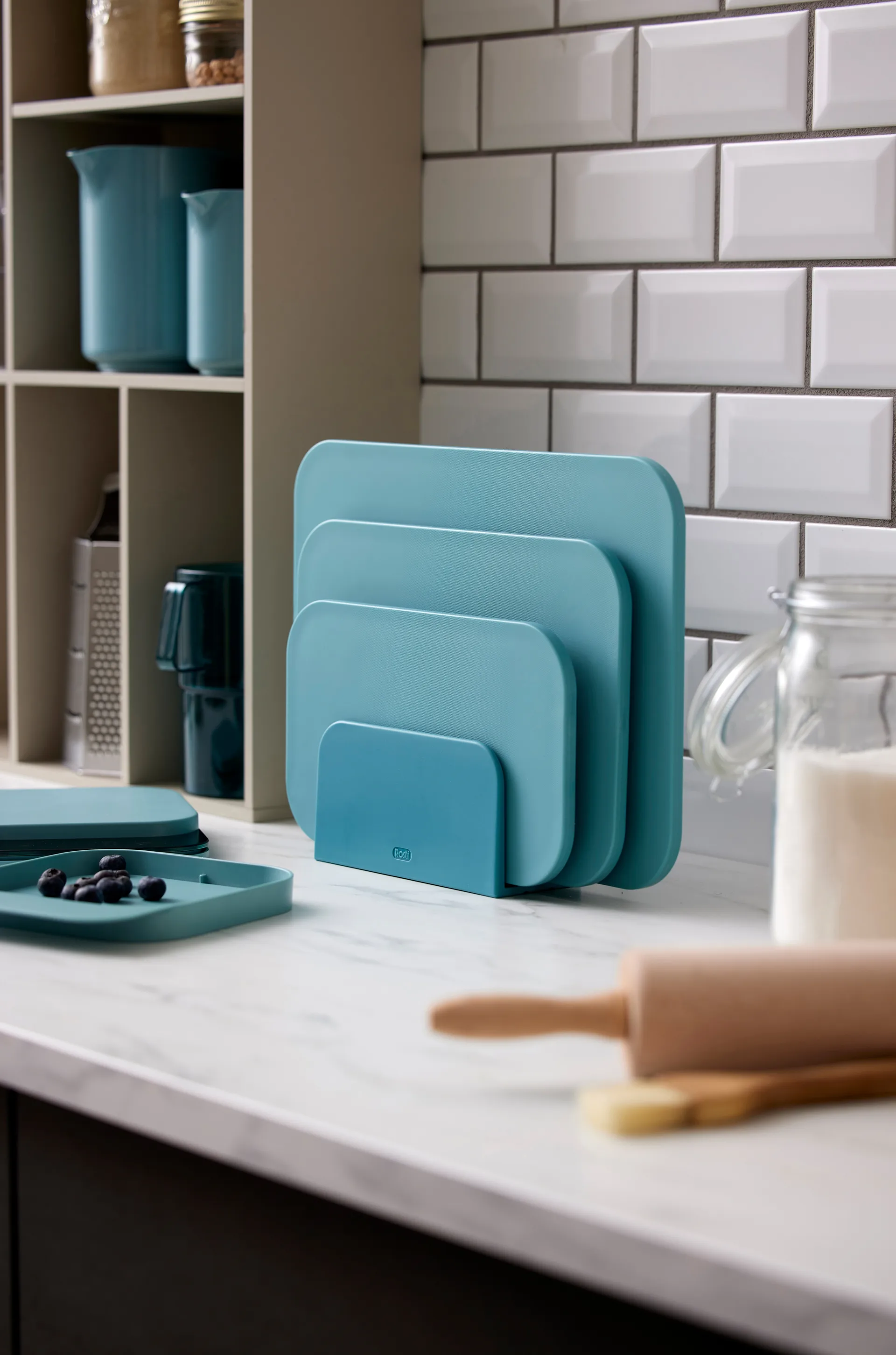 Tabla de cortar Choptima M 20,5x30,5 cm, Nordic green Rosti