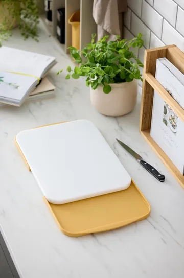 Tabla de cortar Separa con bandejas - Curry, 39×26 cm - Rosti