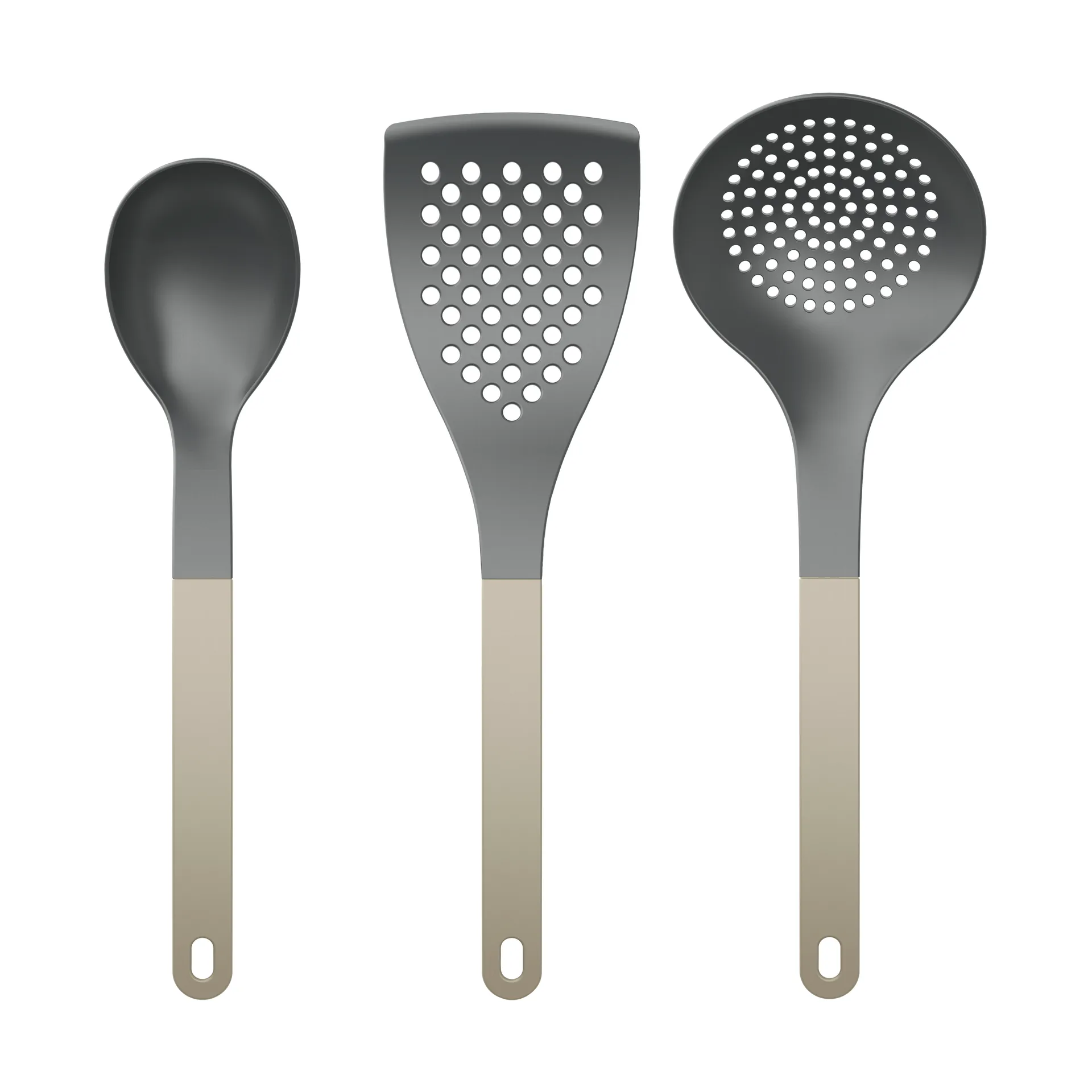Utensilios de cocina Optima 2, 3 piezas, Humus nylon Rosti