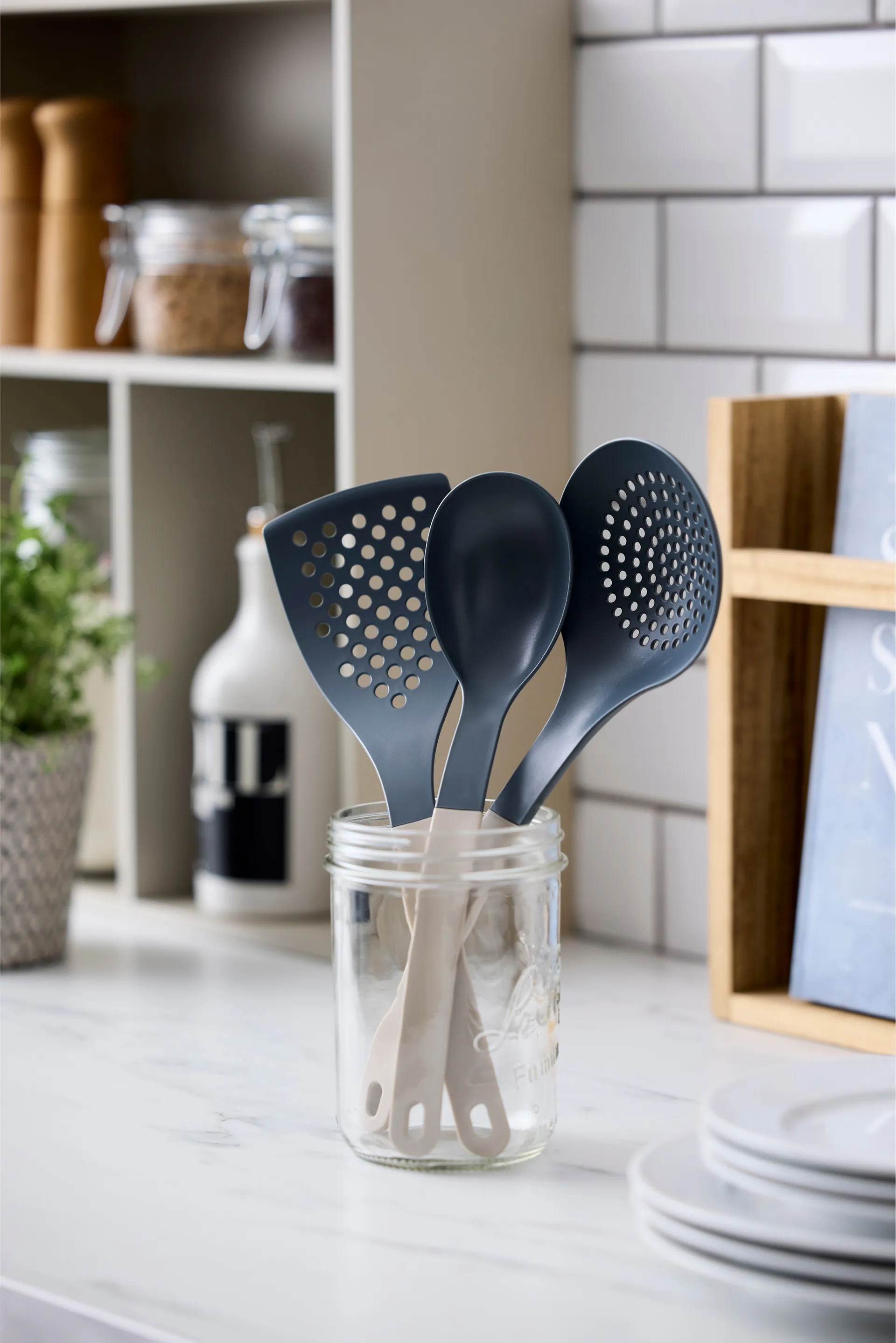 Utensilios de cocina Optima 2, 3 piezas, Humus nylon Rosti