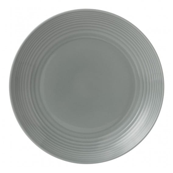 Plato de comida Maze 28 cm - gris oscuro - Royal Doulton