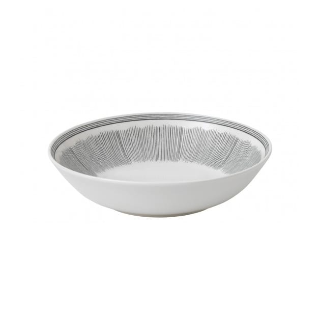 Plato hondo Grey Lines, 24 cm Royal Doulton
