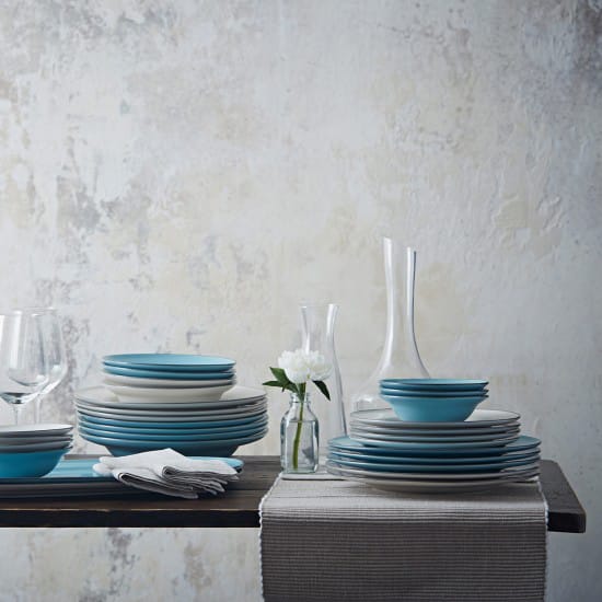 Vajilla Union Street 12 piezas, crema Royal Doulton