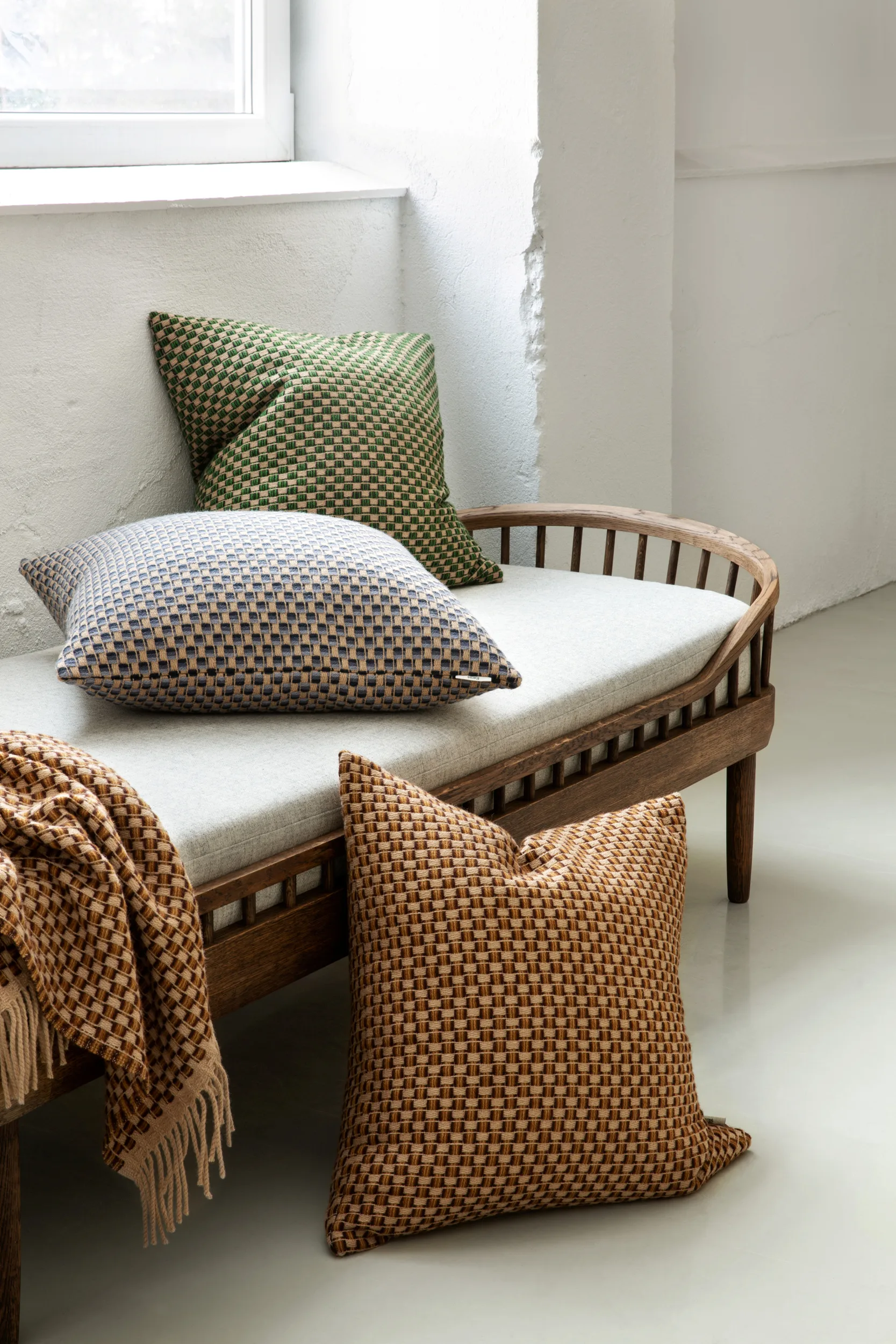 Cojín Isak 60x60 cm, Meadow Røros Tweed