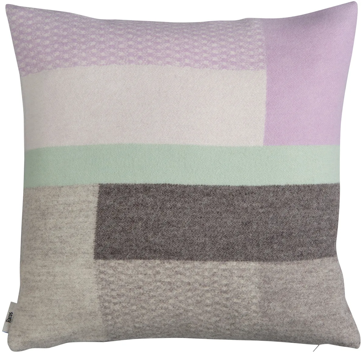 Cojín Mikkel 50x50 cm, Grey Røros Tweed