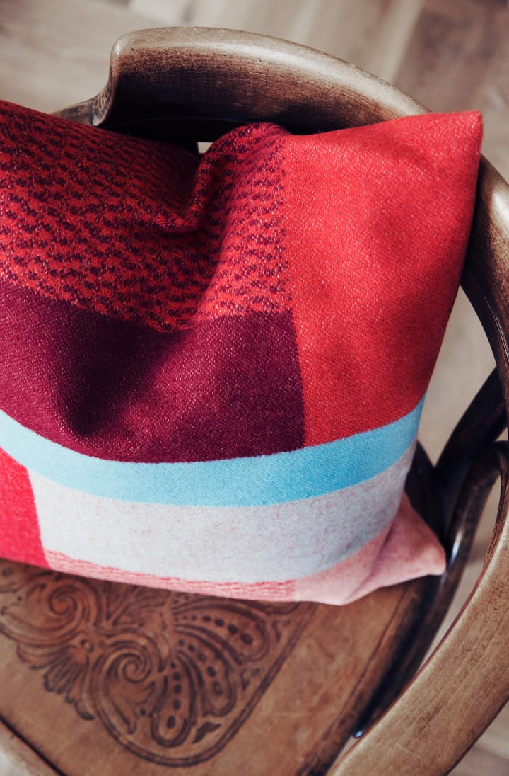 Cojín Mikkel 50x50 cm, Red Røros Tweed