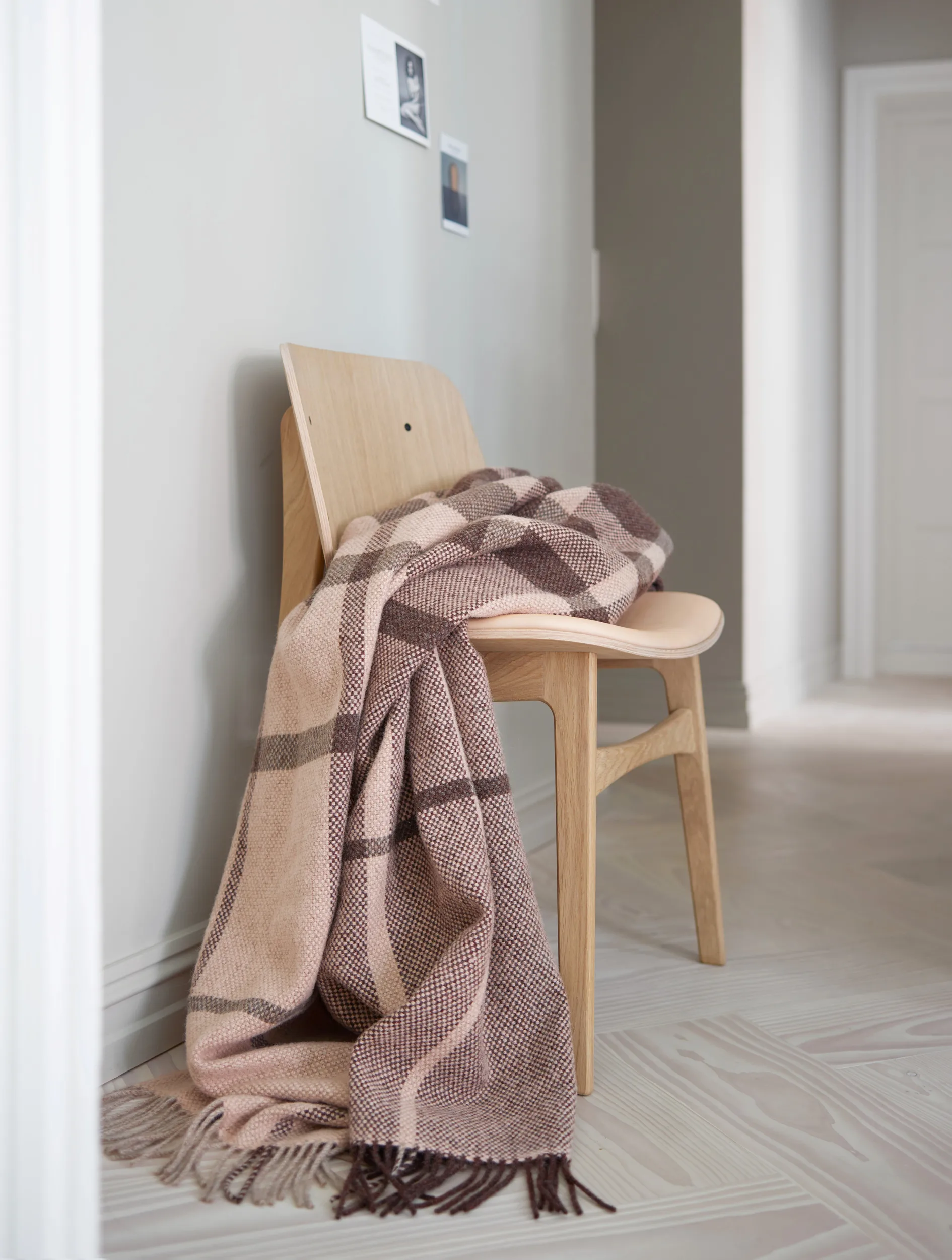 Manta Filos 145x220 cm, Brown Røros Tweed