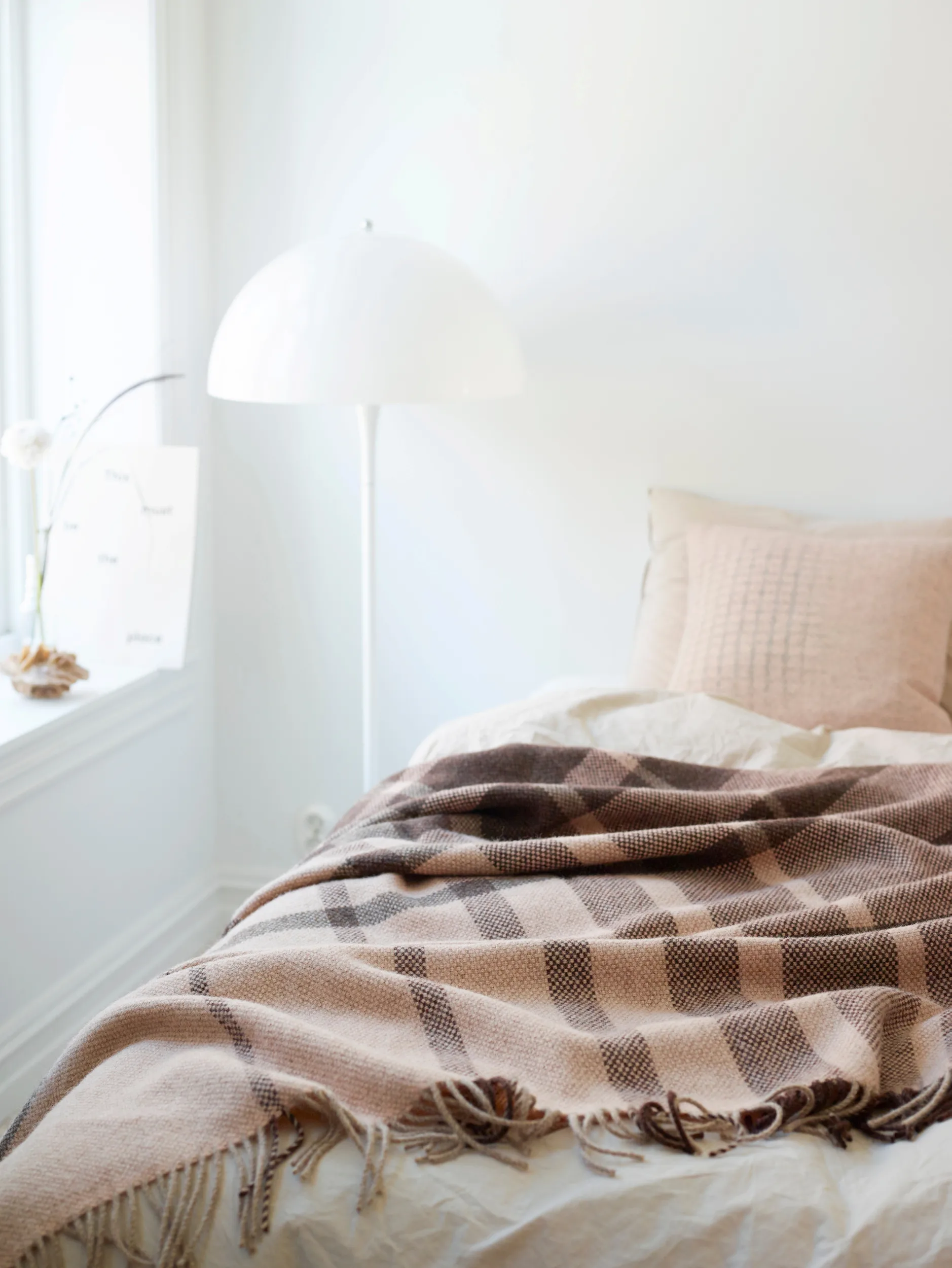 Manta Filos 145x220 cm, Brown Røros Tweed