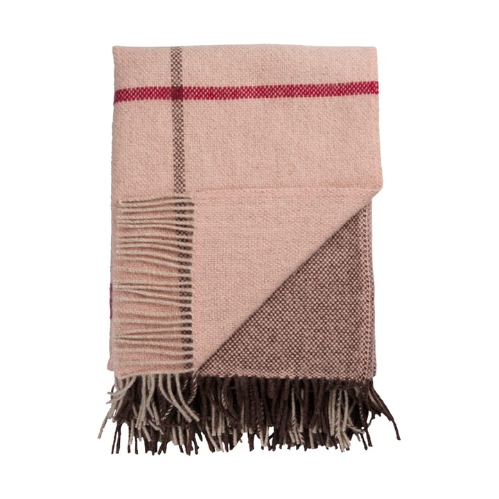 Manta Filos 145x220 cm, Burgundy Røros Tweed