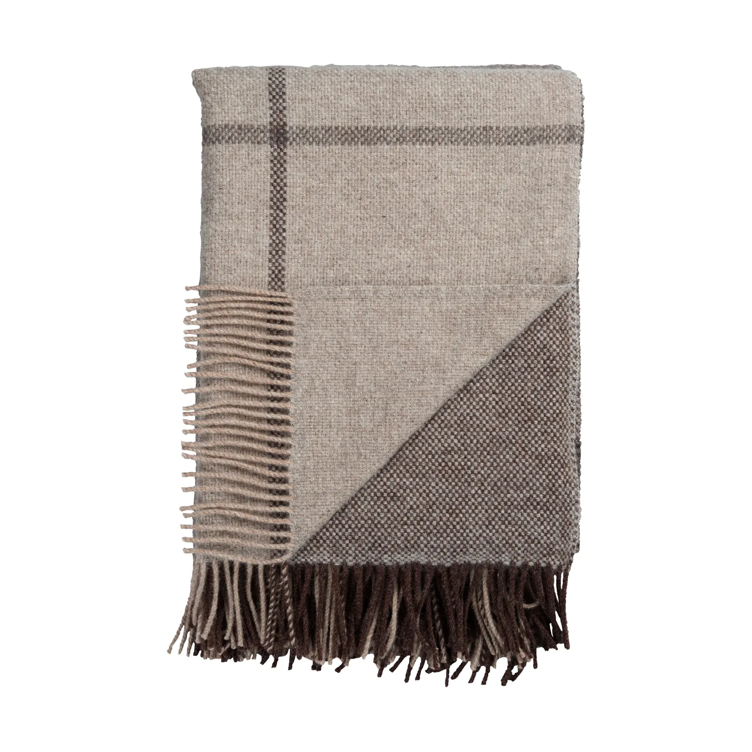 Manta Filos 145x220 cm, Grey Røros Tweed