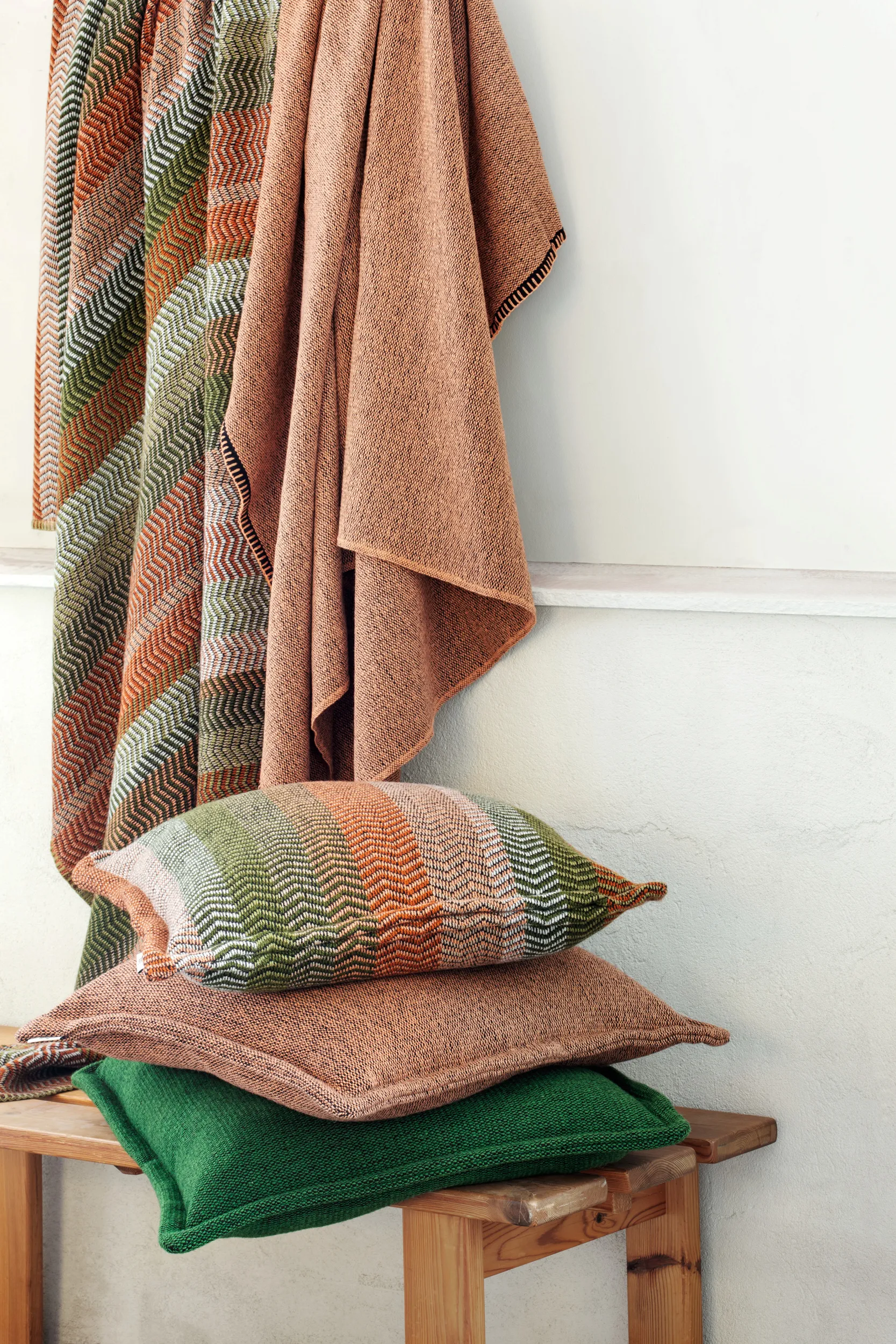 Manta Fri 150x200 cm, Harvest Røros Tweed