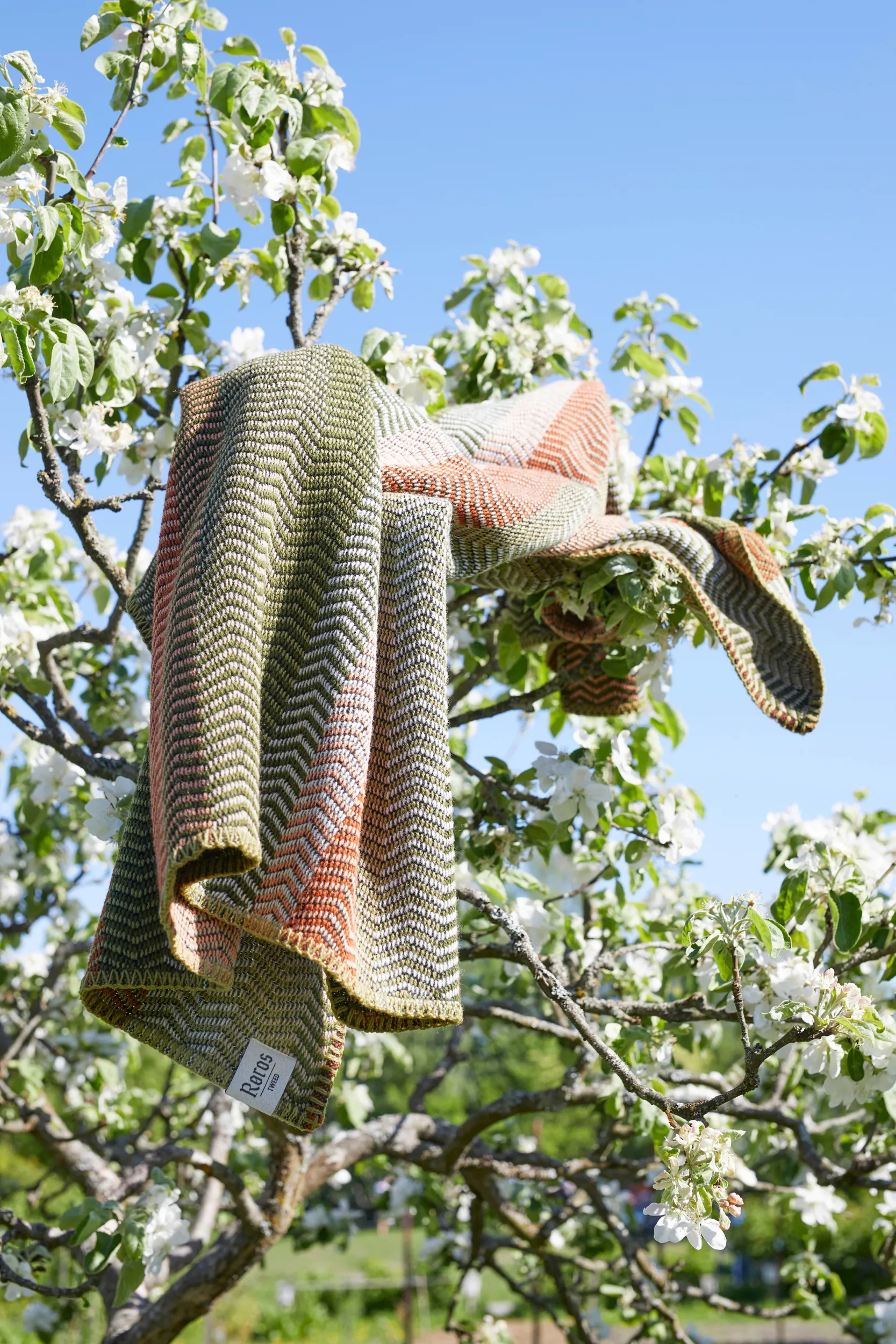 Manta Fri 150x200 cm, Harvest Røros Tweed