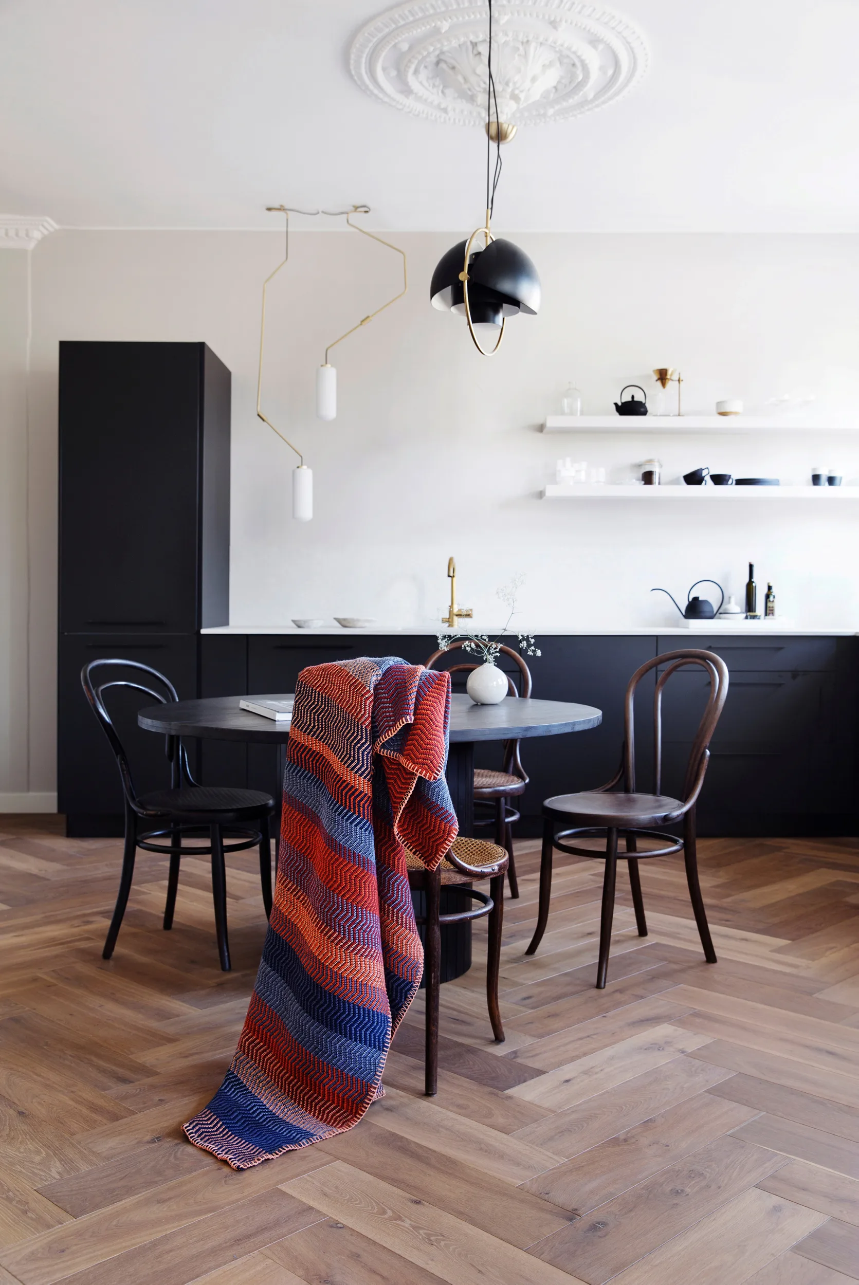 Manta Fri 150x200 cm, Late fall Røros Tweed