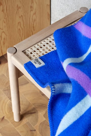 Manta Knut 135x200 cm - Blue - Røros Tweed