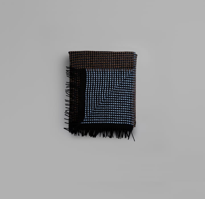 Manta Lofoten 150x210 cm, Blue-mule Røros Tweed