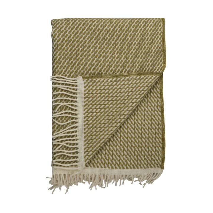 Manta Mello 150x210 cm, Leaf green Røros Tweed