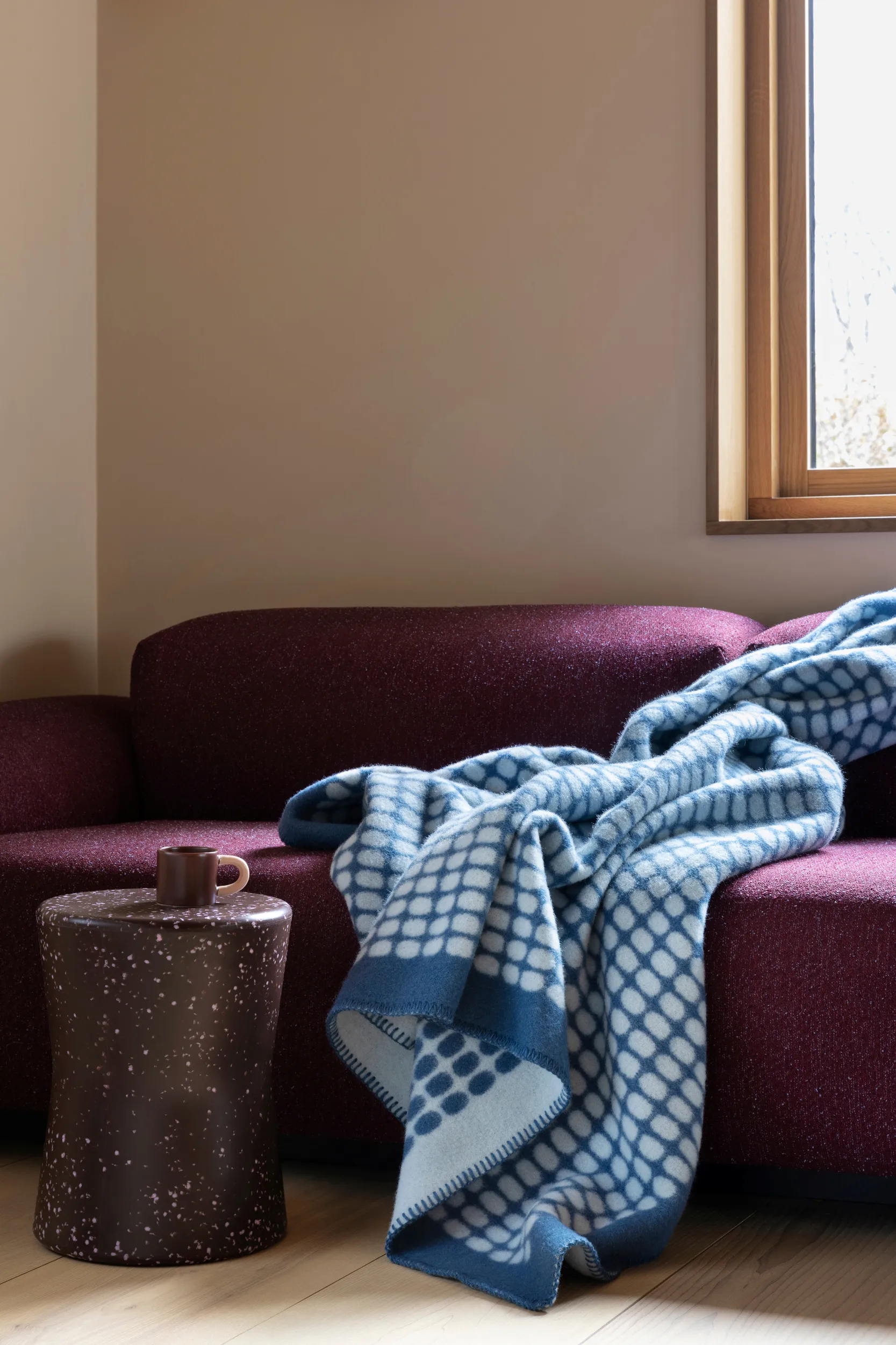 Manta Palette 135x200 cm, Sea Røros Tweed