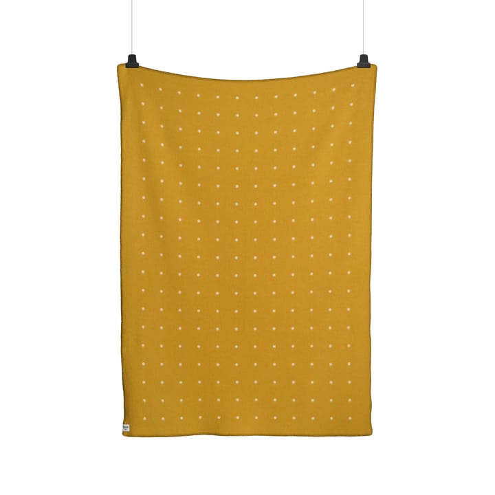 Manta Pastille 135x200 cm - Sun yellow - Røros Tweed