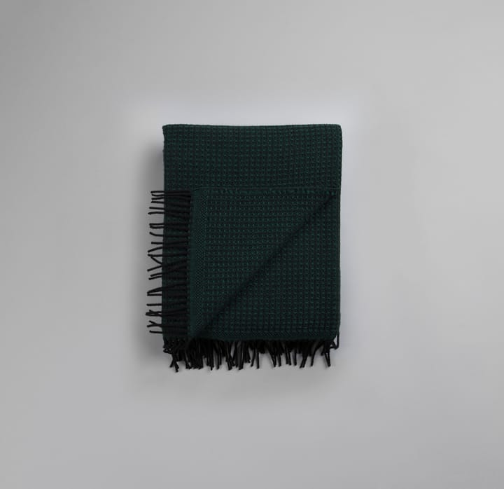 Manta Vega 150x210 cm - Dark green - Røros Tweed