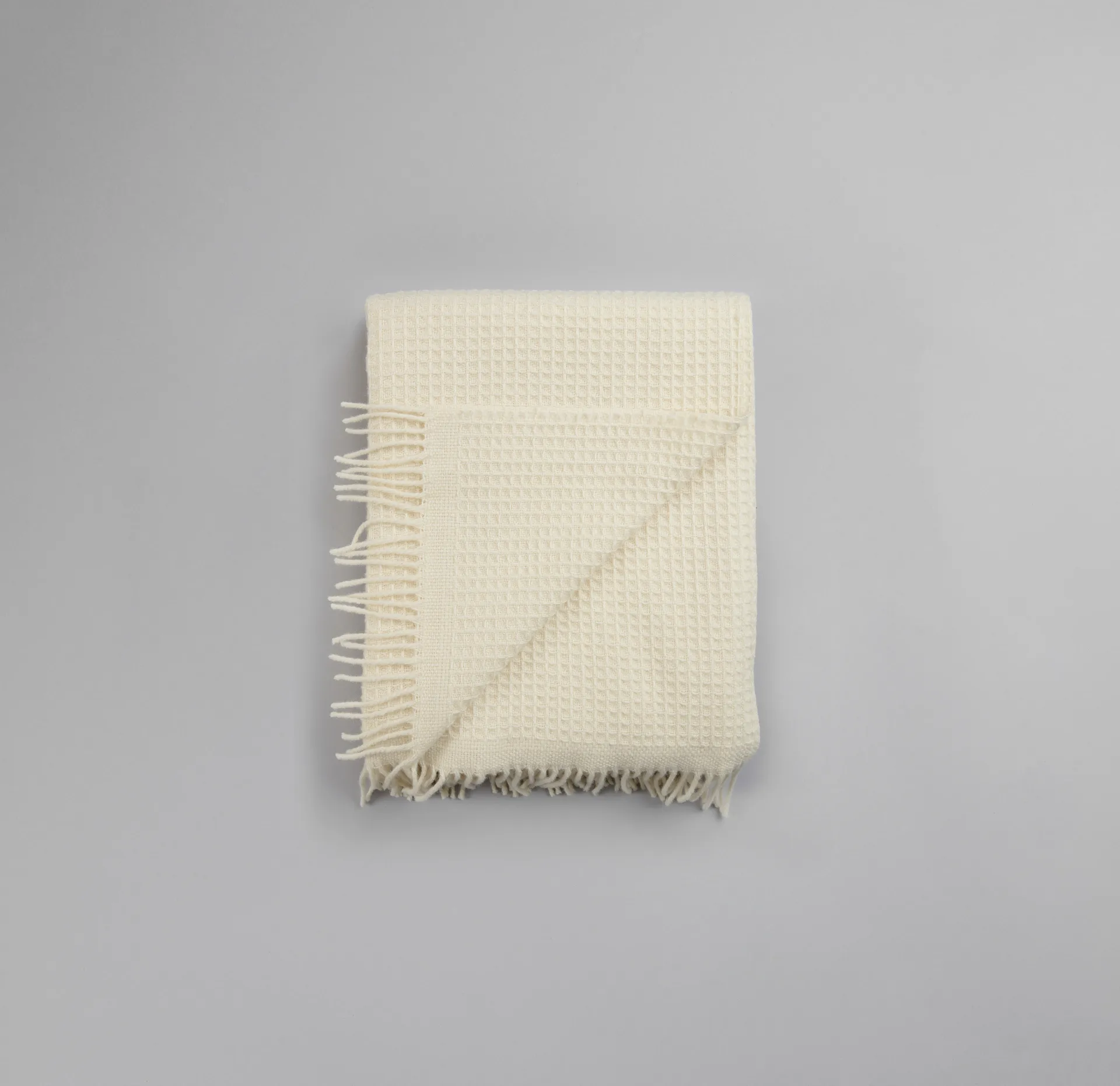 Manta Vega 150x210 cm, Natural Røros Tweed