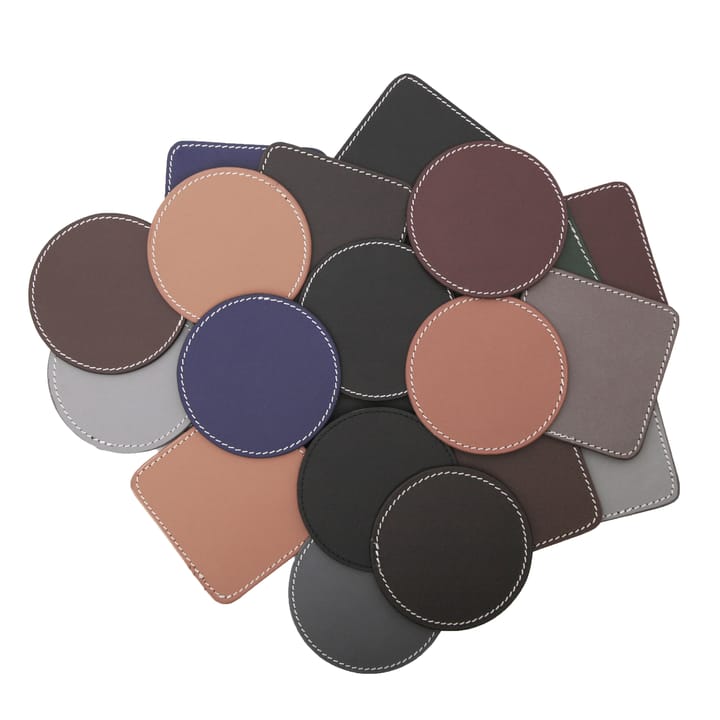 6 Posavasos Ørskov, negro Ørskov