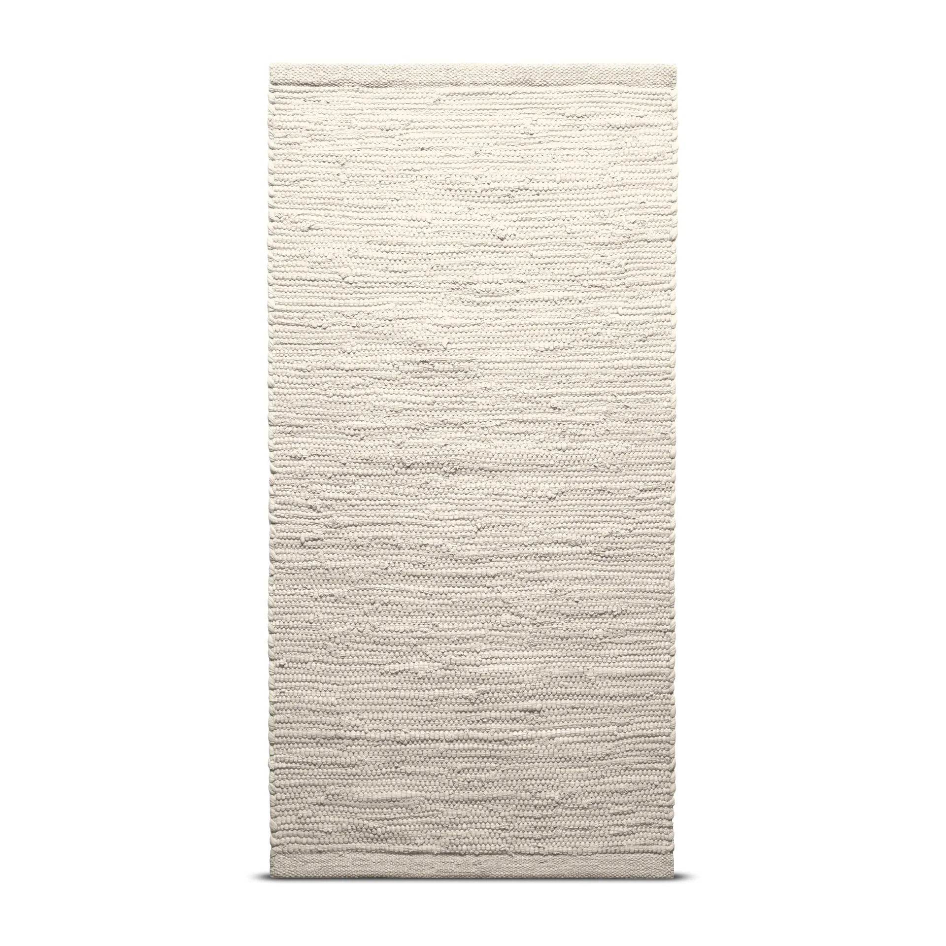 Alfombra Cotton 140x200 cm, desert white (blanco) Rug Solid