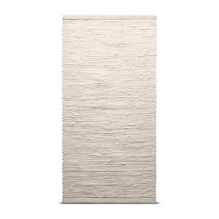 Alfombra Cotton 140x200 cm, desert white (blanco) Rug Solid