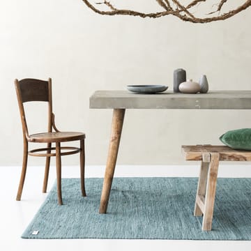 Alfombra Cotton 140x200 cm - Dusty jade (menta) - Rug Solid