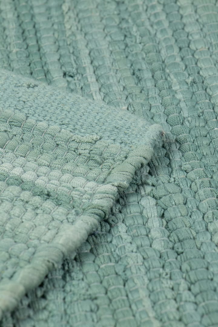 Alfombra Cotton 140x200 cm, Dusty jade (menta) Rug Solid