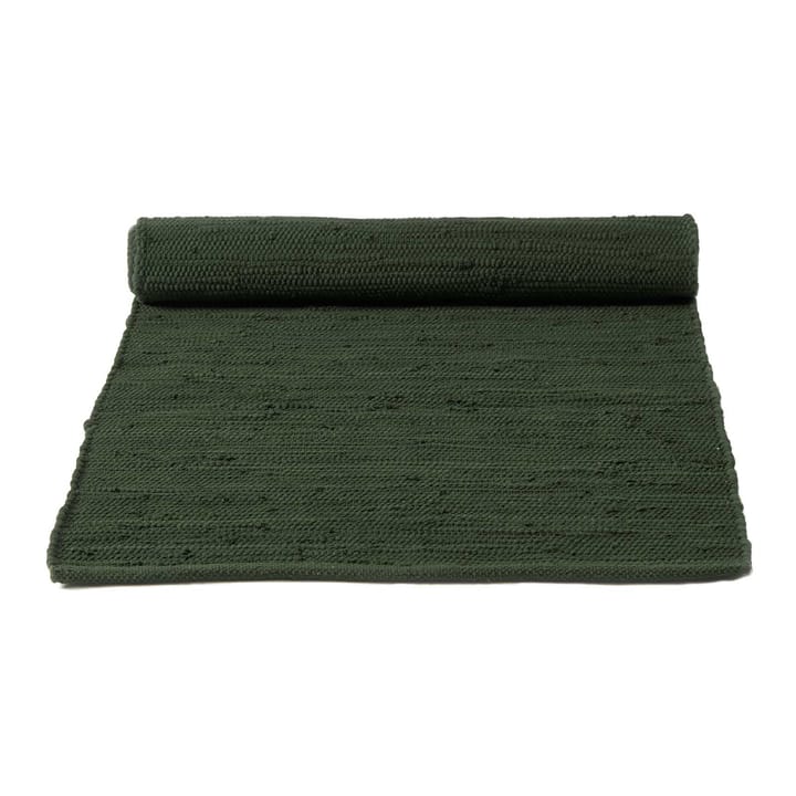 Alfombra Cotton 140x200 cm - guilty green (verde) - Rug Solid
