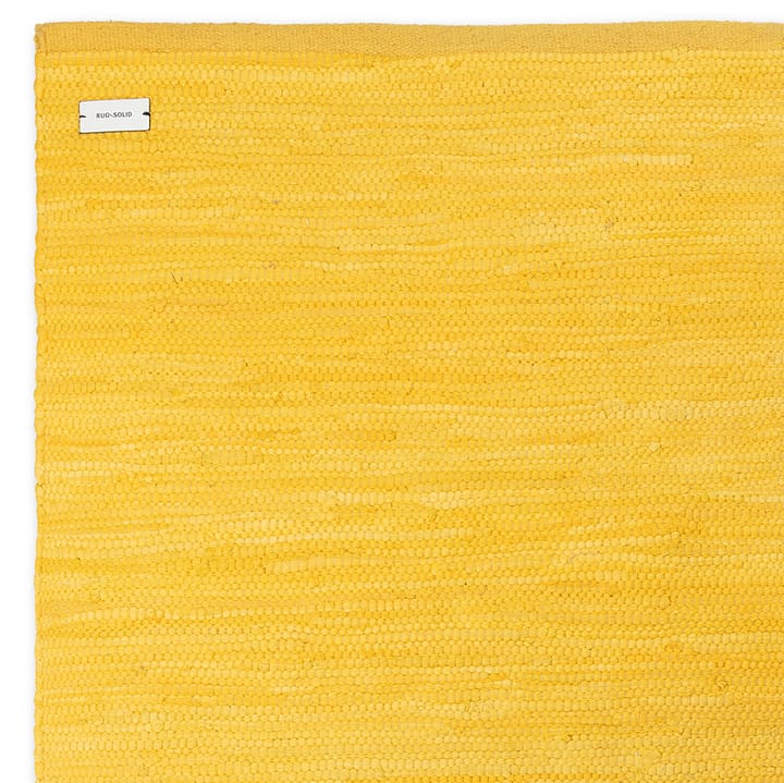 Alfombra Cotton 140x200 cm - Raincoat yellow (amarillo) - Rug Solid