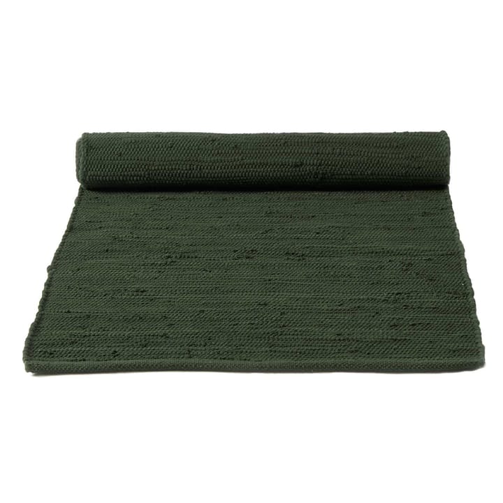 Alfombra Cotton 170x240 cm - guilty green (verde) - Rug Solid