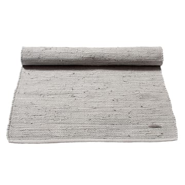 Alfombra Cotton 170x240 cm - light grey (gris claro) - Rug Solid