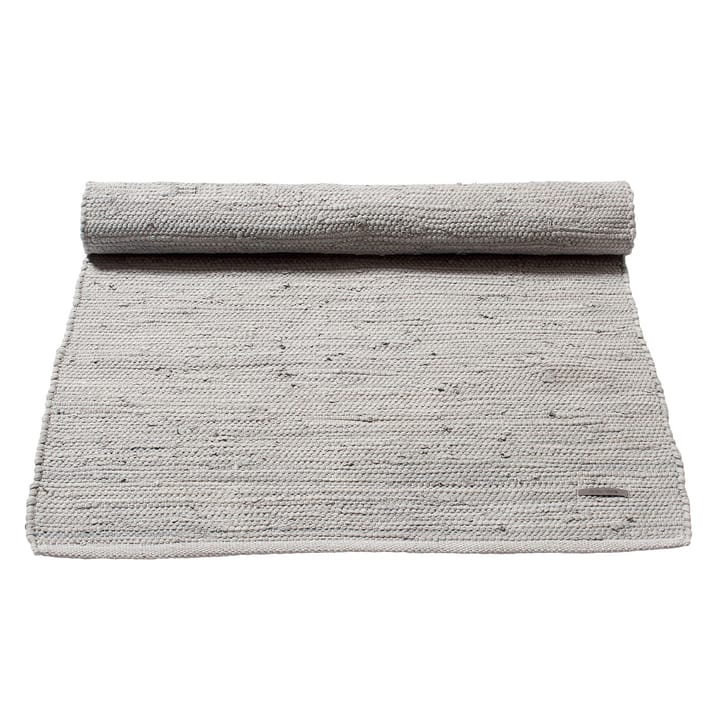 Alfombra Cotton 170x240 cm - light grey (gris claro) - Rug Solid