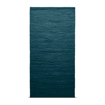Alfombra Cotton 170x240 cm - petroleum (azul petróleo) - Rug Solid