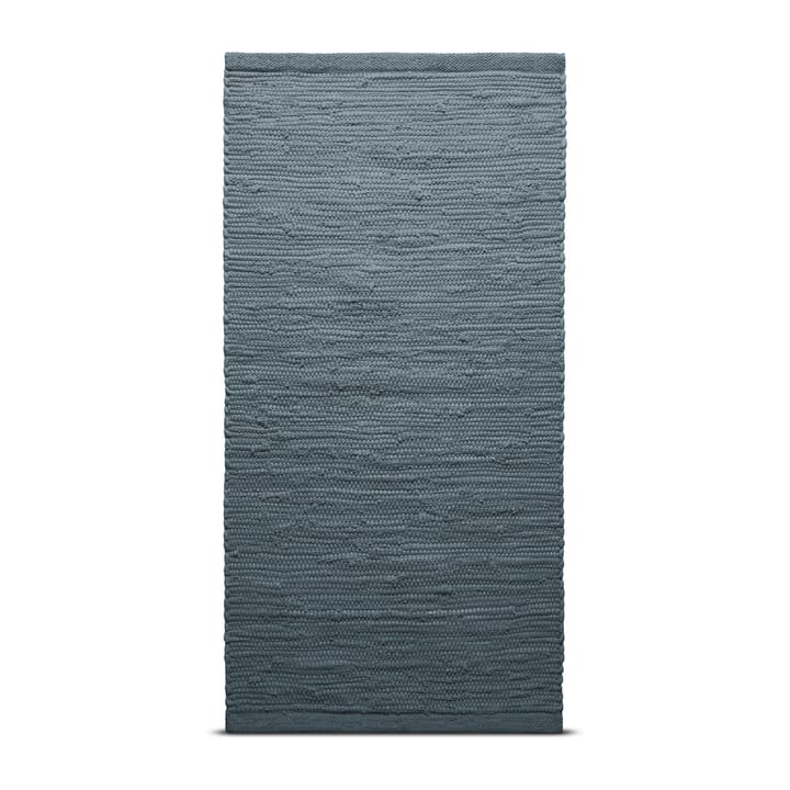 Alfombra Cotton 170x240 cm - steel grey (gris) - Rug Solid