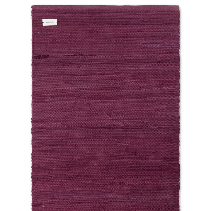 Alfombra Cotton 60x90 cm - Bold raspberry (rosa oscuro) - Rug Solid
